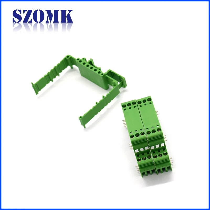plastic dinrail enclosure for electronics project manufature plastic casing with 80*98*40mm