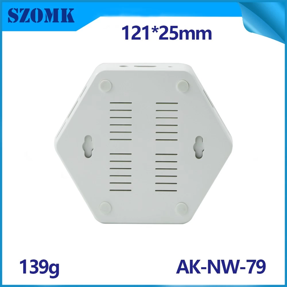 plastic enclosures for electronics smoke detector shell smart home kitchen Gas detector housing AK-NW-79