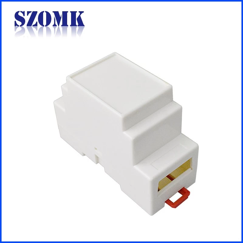 plastic industrial din rail enclosure with  88*37*59mm custom plastic housing from szomk