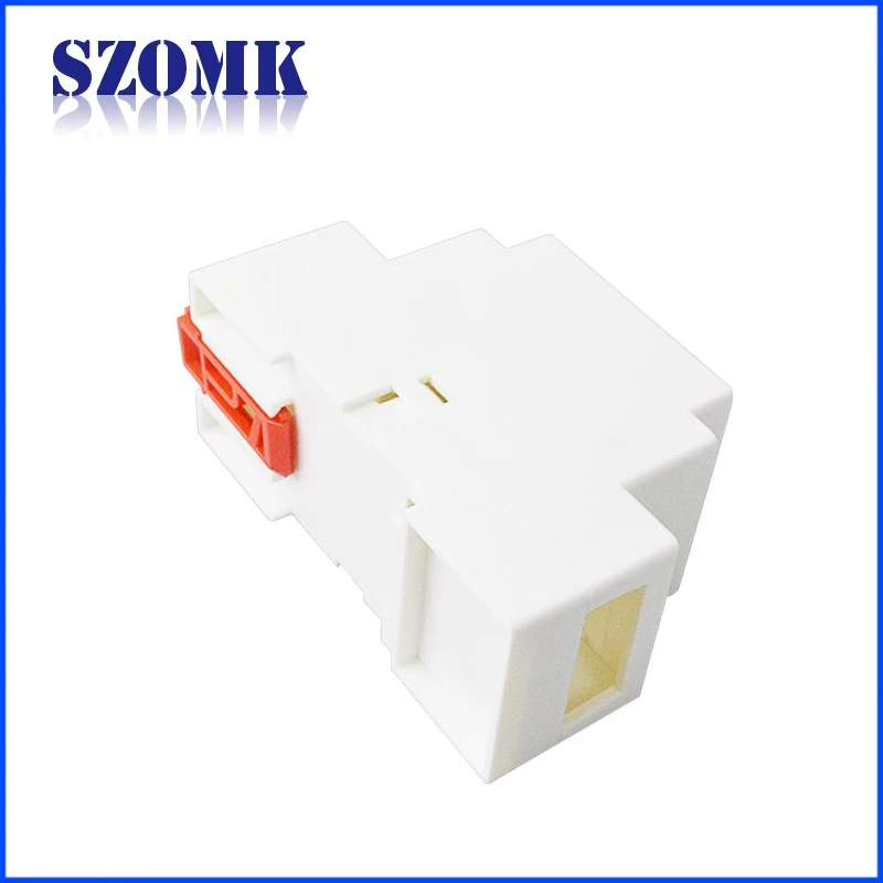 plastic industrial din rail enclosure with  88*37*59mm custom plastic housing from szomk