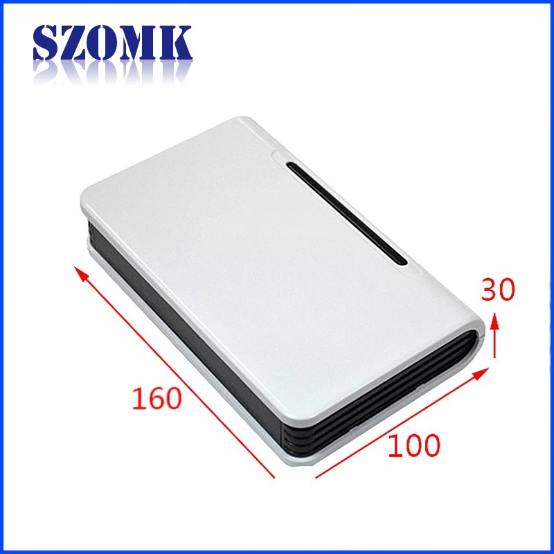 plastic industrial wireless network enclosure for elecronic device with 30*100*160mm