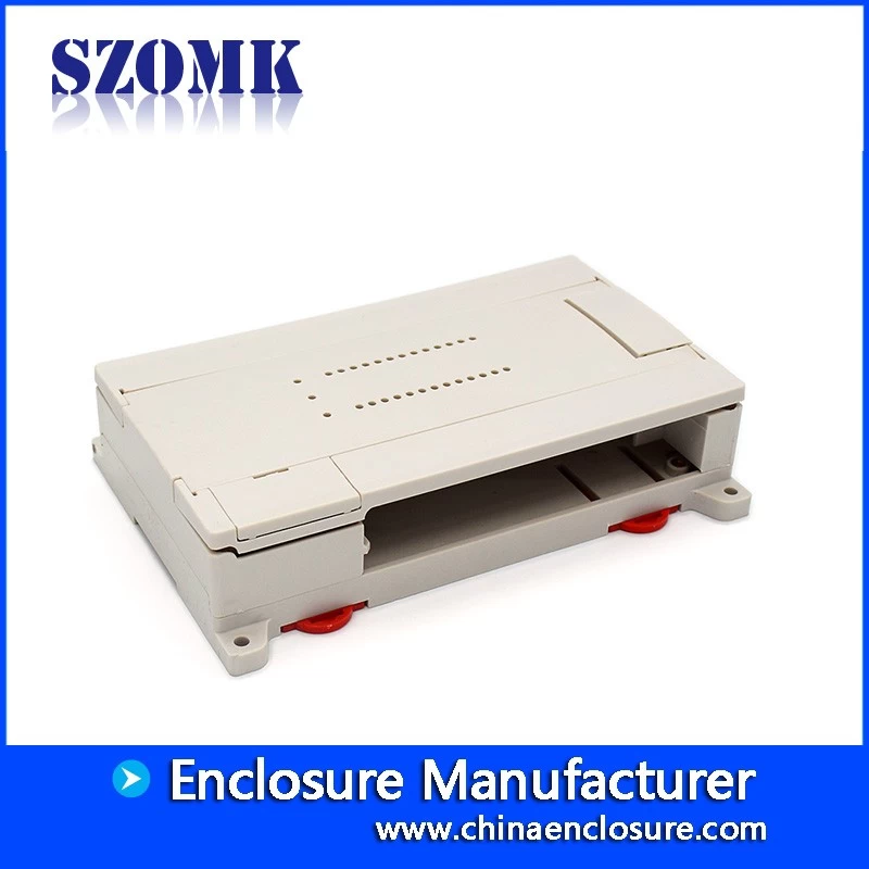 plastic ourdoor electrical dinrail junction box with 168(L)*115(W)*40(H)mm plastic enclosures for eletronics