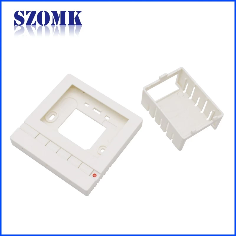 plastic sensor casing for electronics plastic enclosure box for electrical apparatus with 85*85*40mm