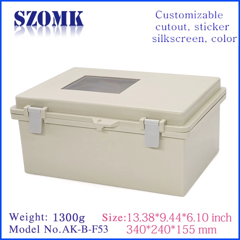 pole mount junction box with waterproof electrical cabinet 290X190X140mm project box supply/AK-B-F52C