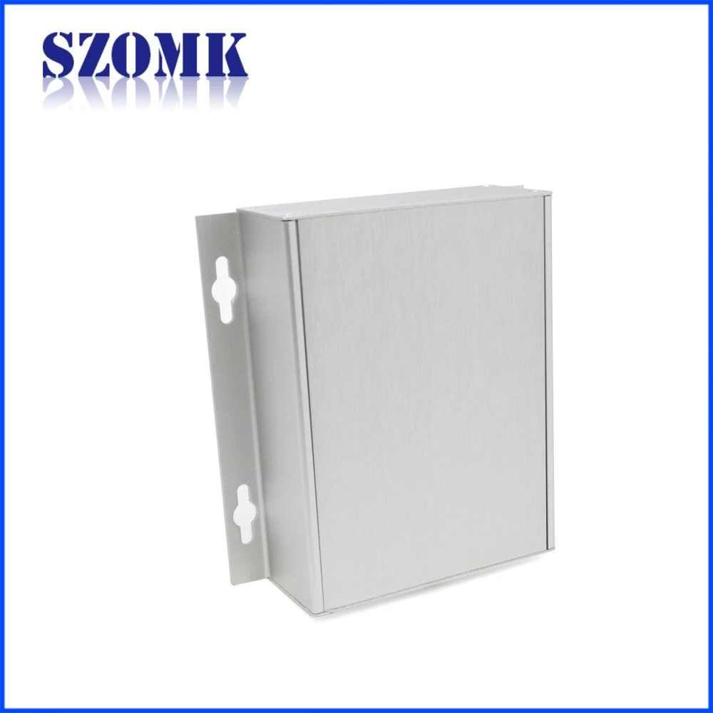 shenzhen factory instrument aluminum profile housing DIY electronic alloy chassis size 130*128*40mm