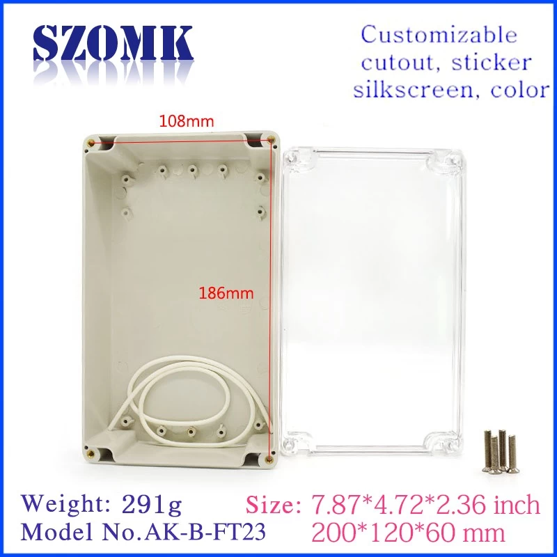 shenzhen plastic mould  plastic electronic enclosure waterproof enclosures for electronics ft23