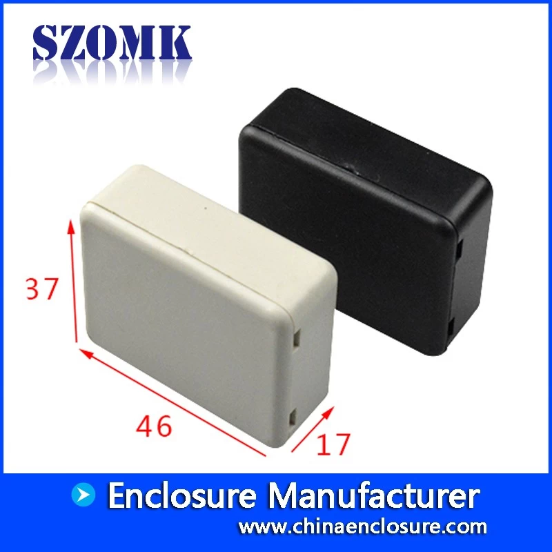 small plastic box electronics instrument enclosure 46*37*17 mm handheld plastic enclosure switch box, sensor boxes