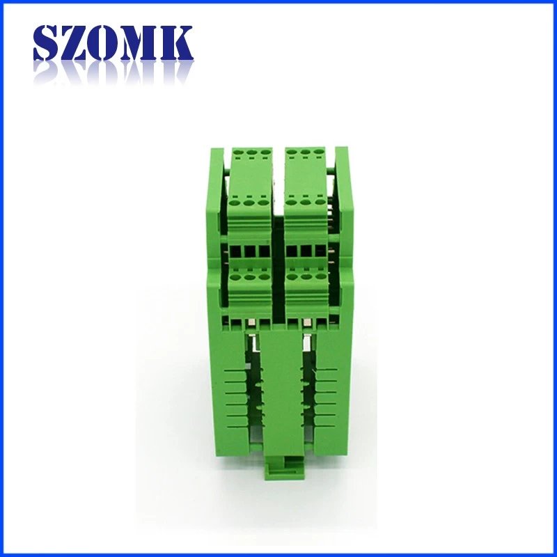 China hot sales small pa66 80x98x40mm equipment DIN RAIL Electronic Houses Supply/Ak-DR-32