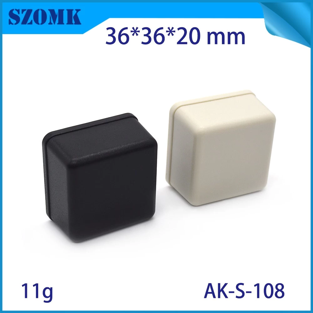 small plastic junction housing plastic box for pcb circult board AK-S-108