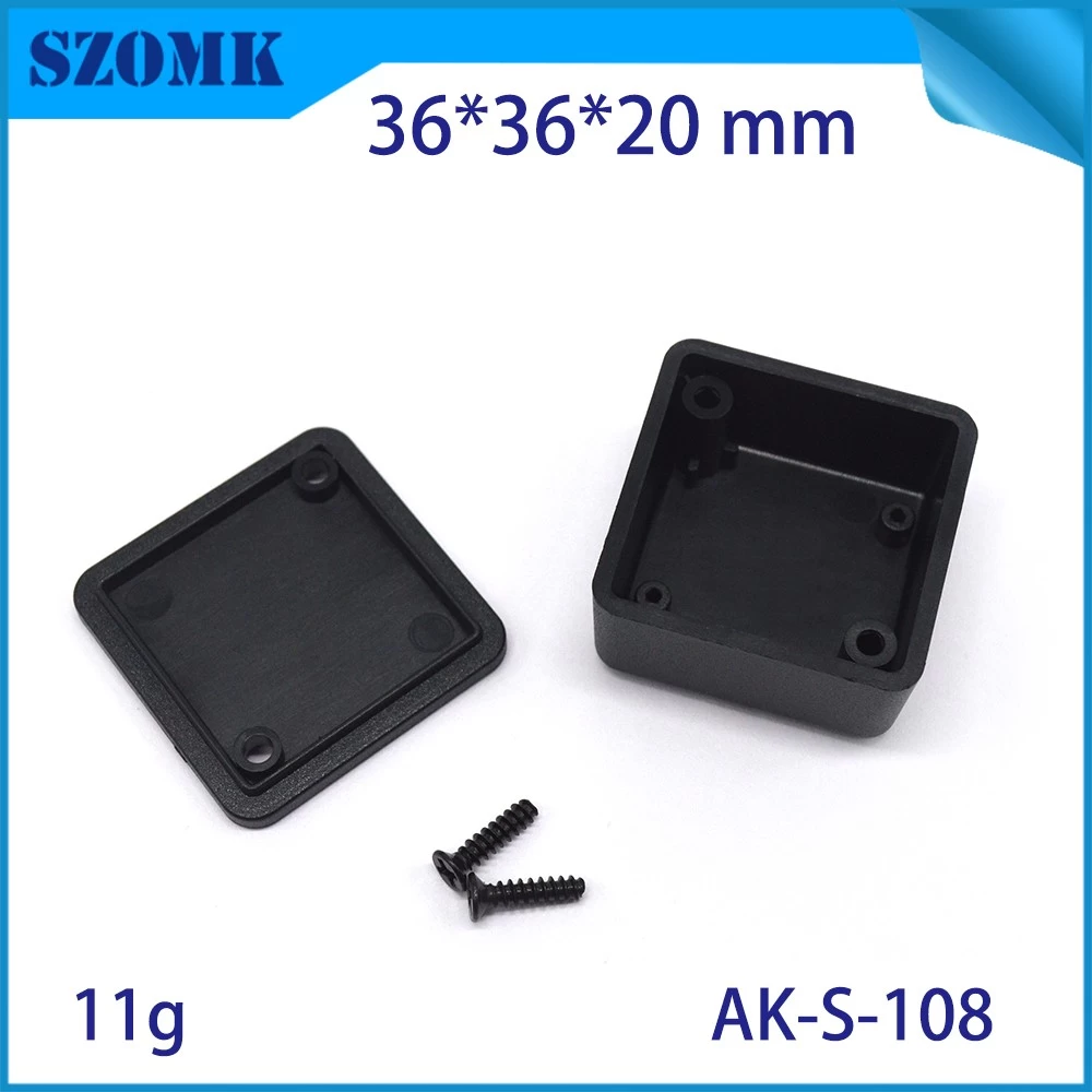 small plastic junction housing plastic box for pcb circult board AK-S-108