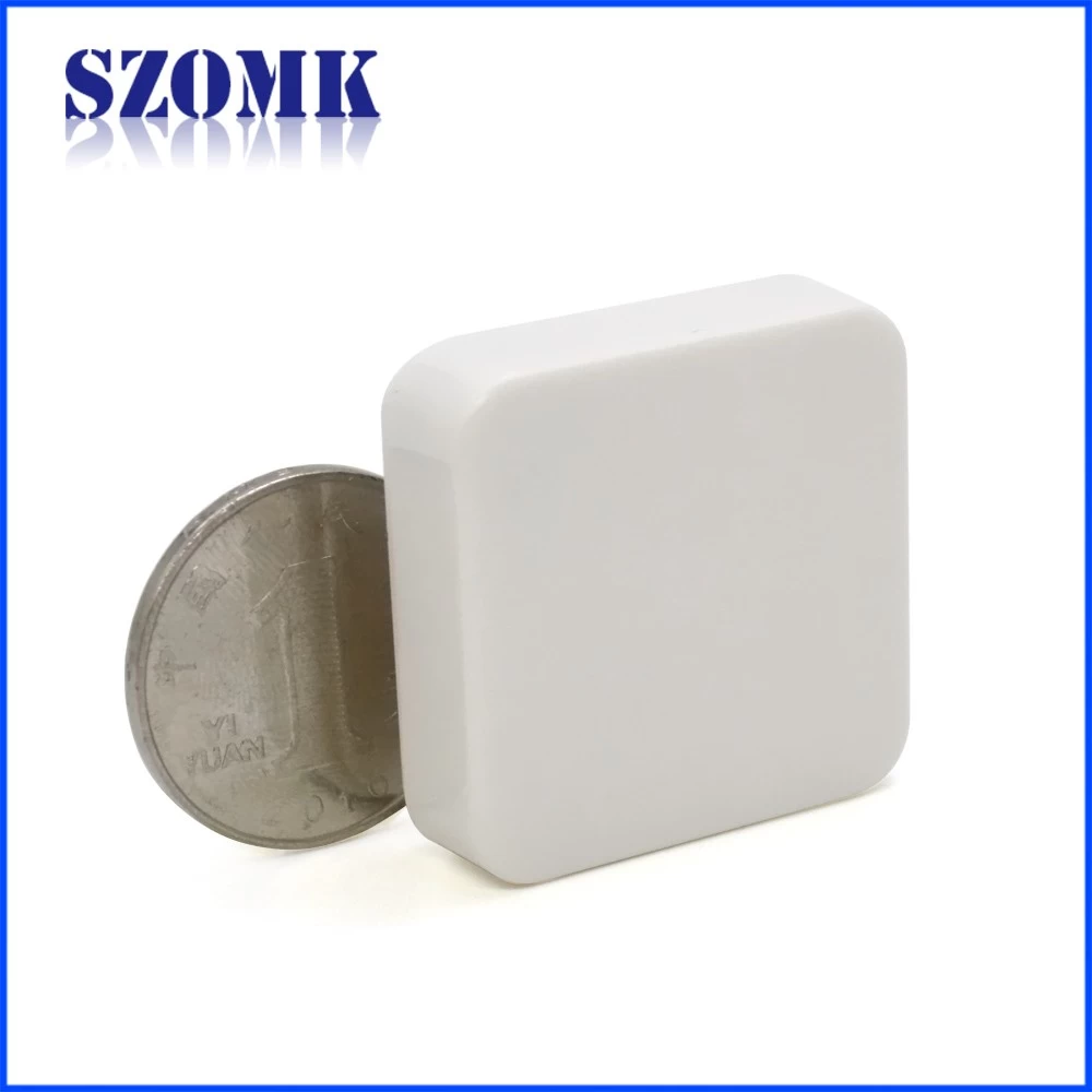 small very design plastic enclosure for electronices AK-N-58 33*33*10mm
