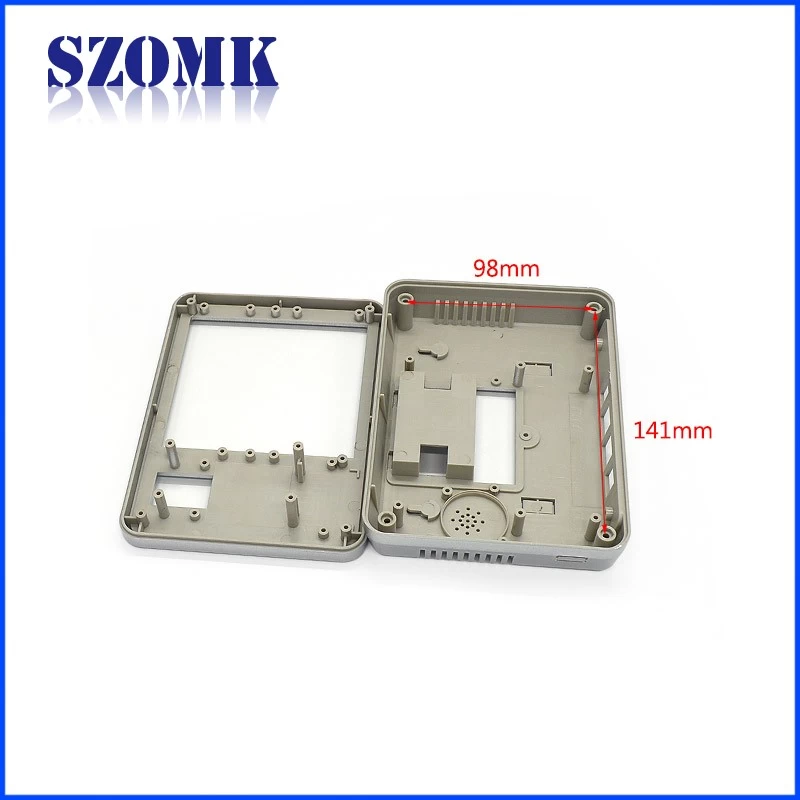 szomk RFID plastic access control enclosure box wall mounting LCD screen