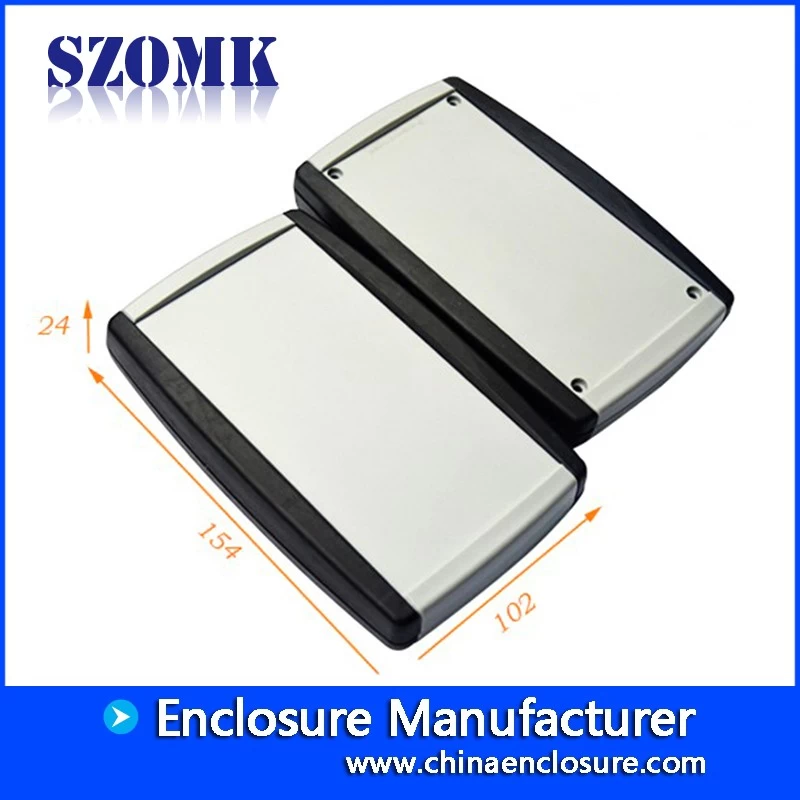 szomk abs plastic handheld enclosure from China supplier AK-H-58/154*102*24mm