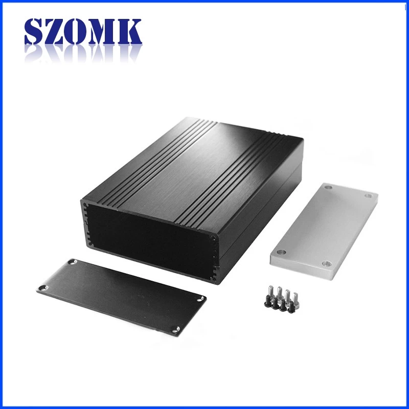 szomk customizable aluminum heat sink enclosure control box AK-C-C69