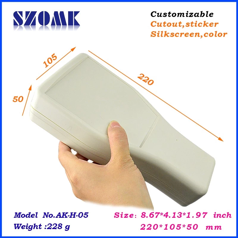 SZOMK Electronics new plastic case handheld enclosure