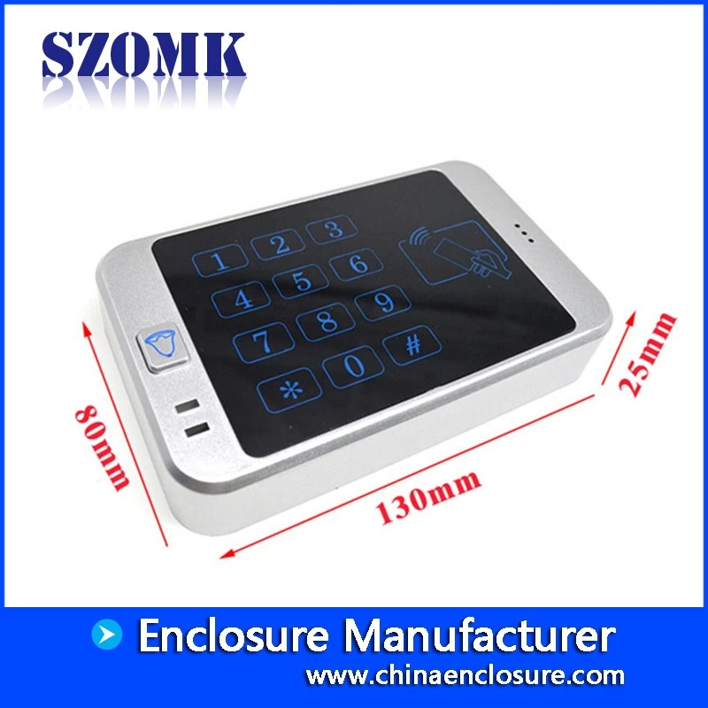 SZOMKエレクトロニクスプラスチックRFIDプロジェクトエンクロージャ計器ケース電気プラスチックボックスエンクロージャカードリーダーボックス/ AK-R-98