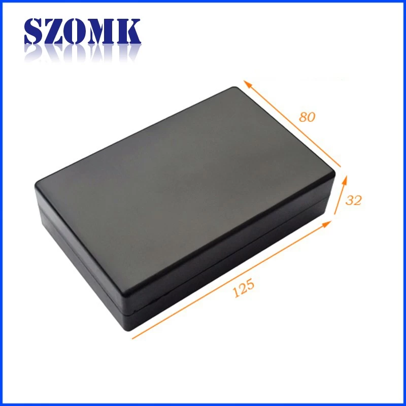szomk hot sales electronic diy enclosure 125*80*32mm distribution box plastic enclosures electronics project