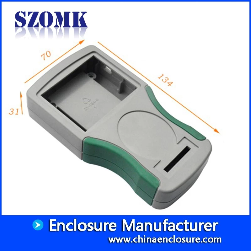 中国 szomk ABS塑料外壳，带液晶显示屏AK-H-57/134 * 70 * 31mm 制造商