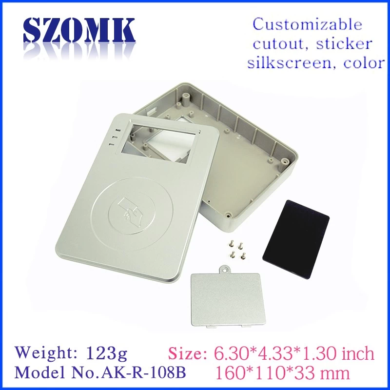 szomk plastic casing for electronics equipment LCD plastic housing