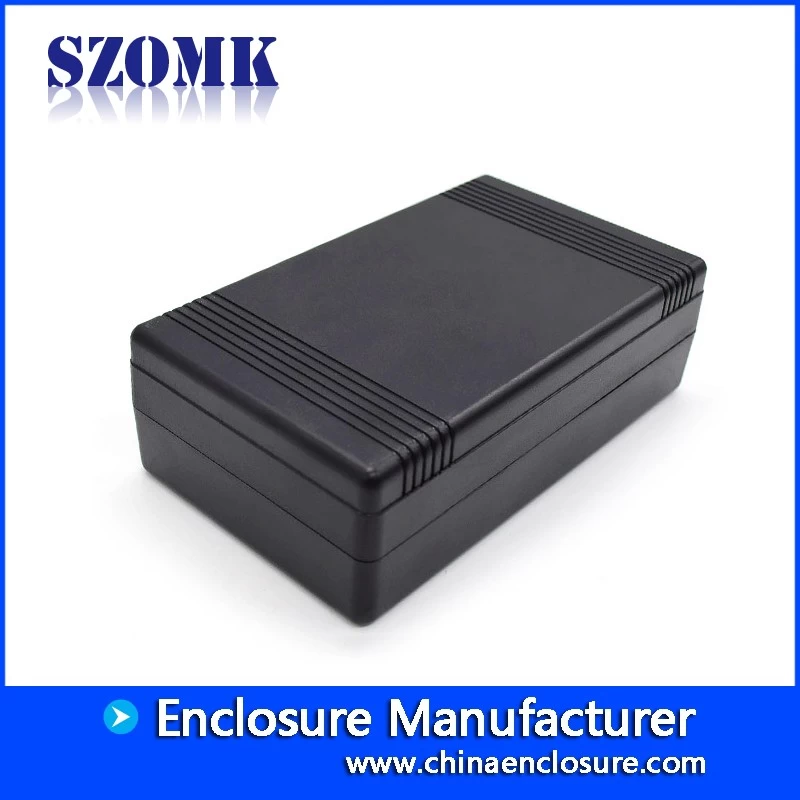 szomk plastic control box pcb outlets enclosure housing case black plastic electrical box distribution box