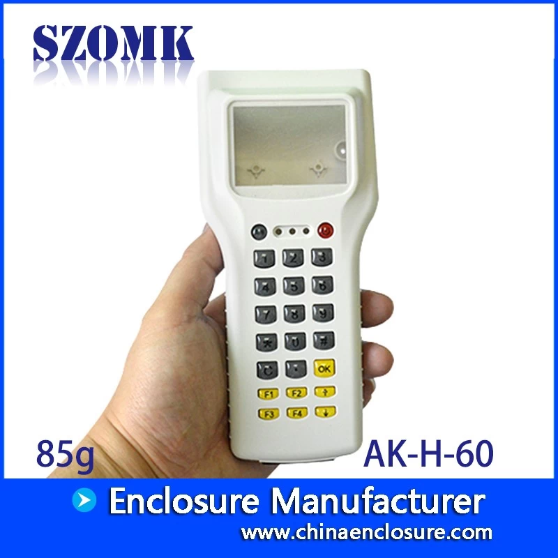 szomk plastic electrical handheld enclosure box with keypads AK-H-60 180*81*45mm