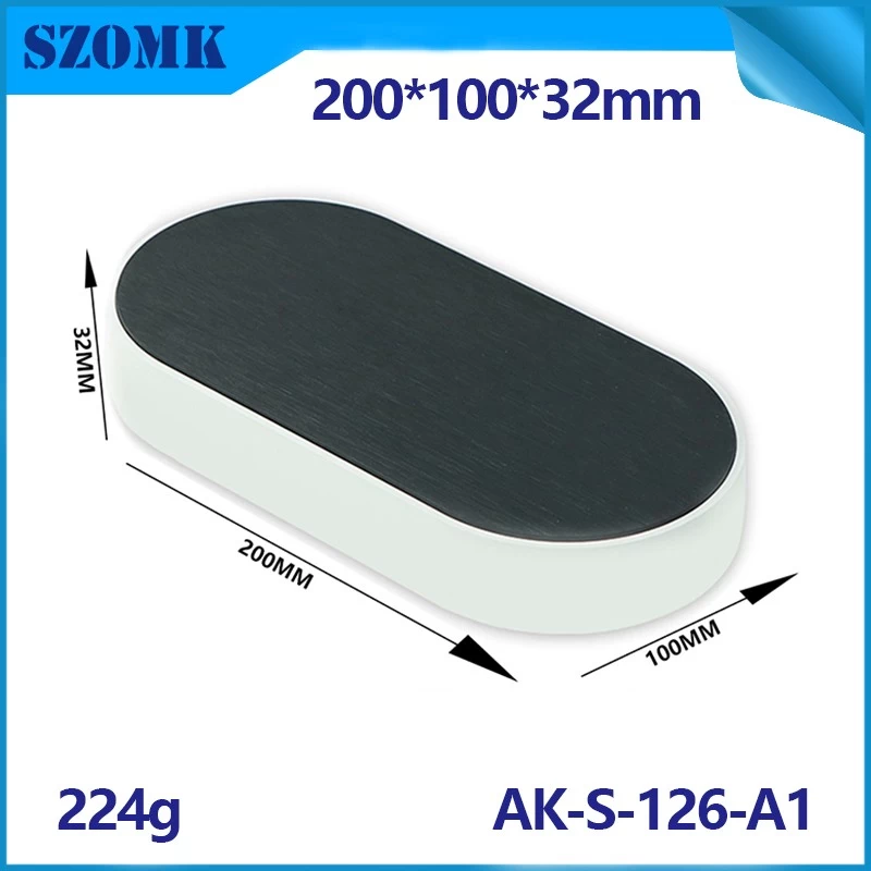 szomk project box amplifiers case plastic box for electronic project AK-S-126