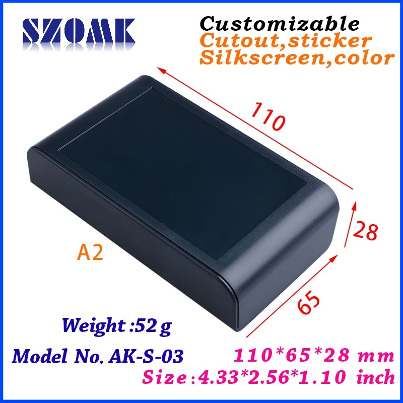 szomk standard plastic case 110x65x28mm,AK-S-03
