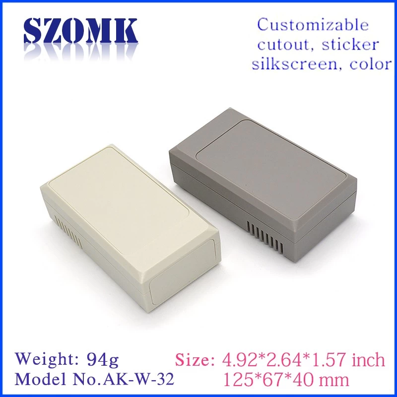 szomk wall mount plastic enclosures 125*67*40 mm box enclosures electrical AK-W-32