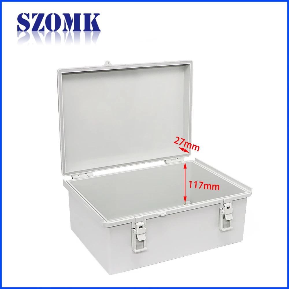 szomk waterproof electrical box outdoor plastic box for electronics circuit board instrument device housing 335*235*150mm AK-01-48