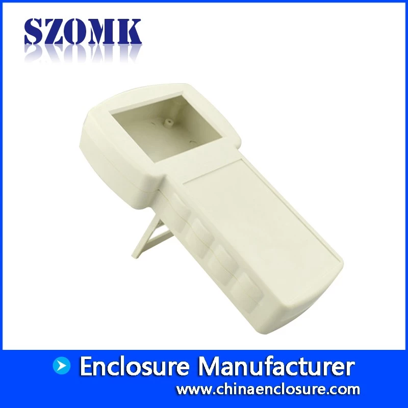 temperature sensor enclosure hand held box with LED  AK-H-21  210*110*40mm