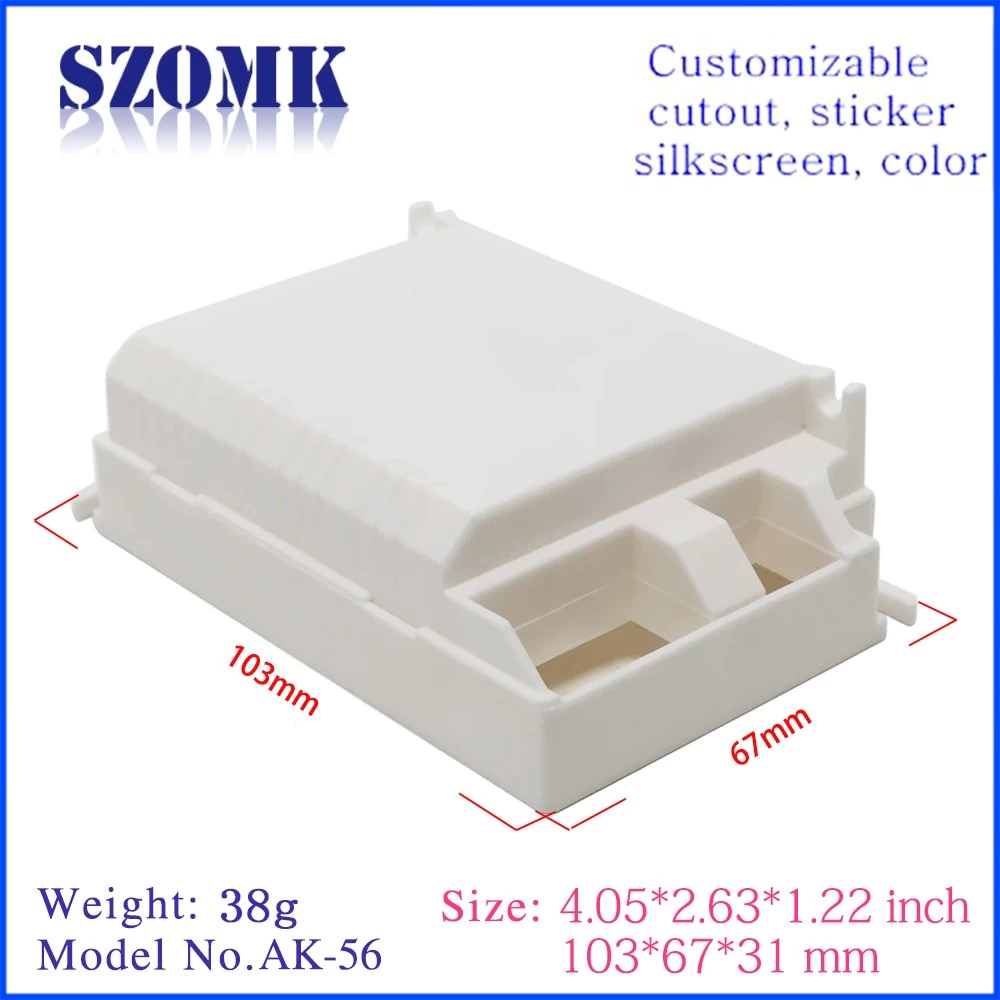 top quality abs plastic customized LED line junction box size 103*67*31mm