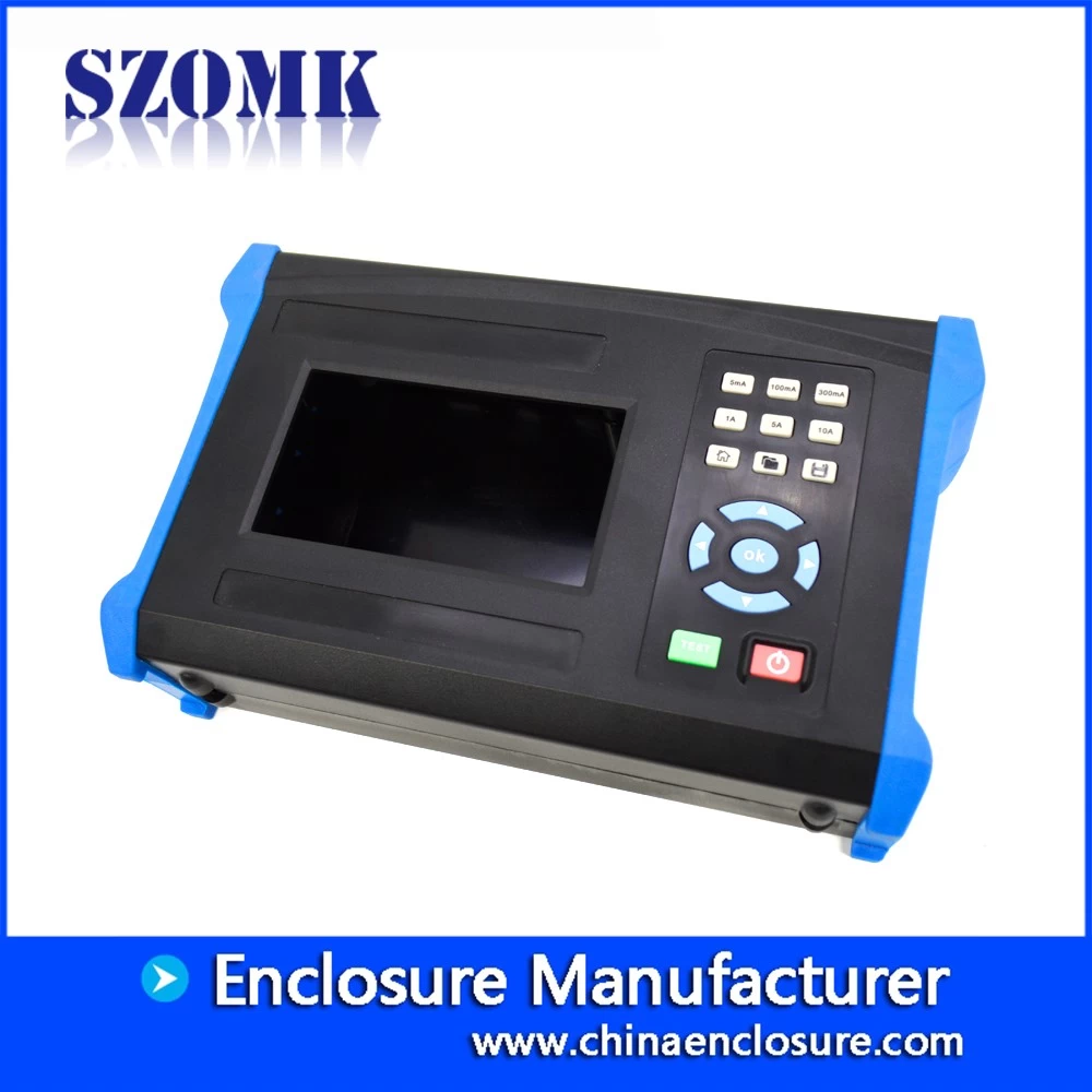 top sale abs plastic enclosure weighing instrument housing with keypad for medical detection scanning device shell 250*155*69mm
