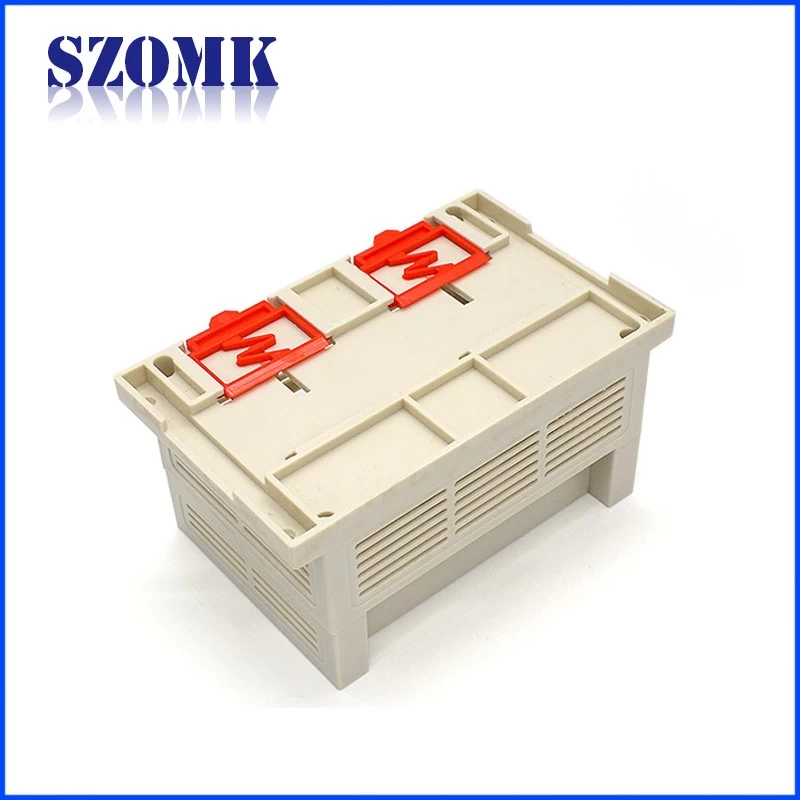 custodia in plastica din-rail di controllo industriale di alta vendita per dispositivo pcb AK-P-09 145x90x72mm