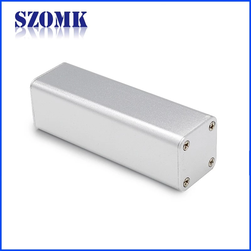 top sale wall mounting aluminum ecectronic junction enclosure with heat sink size 32*32*100mm