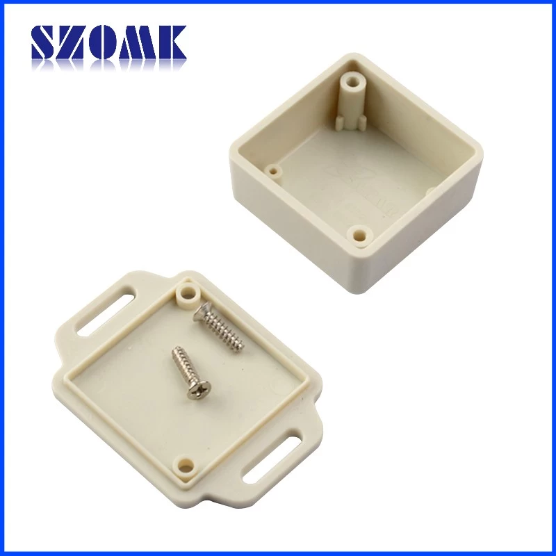 wall mount electrical junction box plastic project box pcb AK-W-38 36x36x20 mm