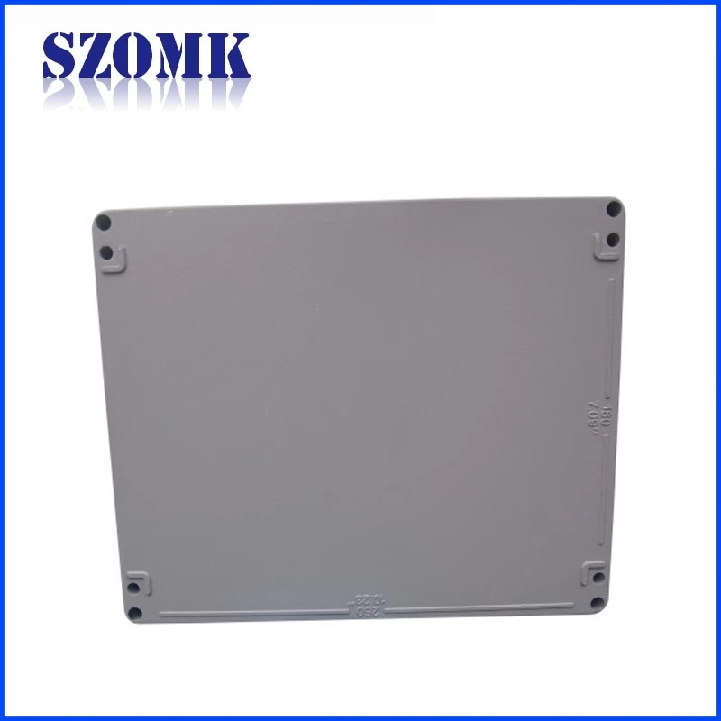 waterproof IP66 die cast aluminum enclosure for PCB metal box size 280*230*109mm