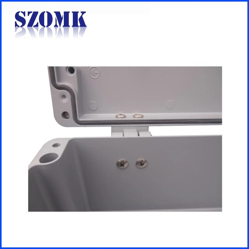waterproof IP66 die cast aluminum enclosure for PCB metal box size 280*230*109mm