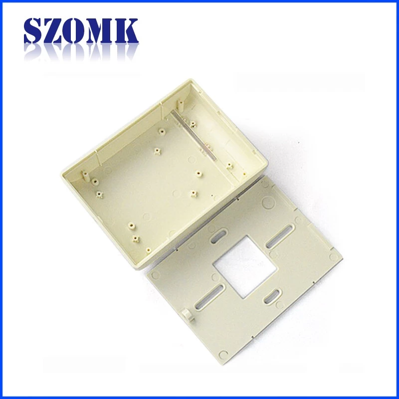 white rfid reader enclosure plastic case with lines AK-R-96  30*90*125mm