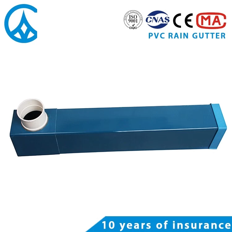 ZXC China supplier Building Material Export Low Price Acid And Alkali Corrosion Resistant PVC Rain Gutters
