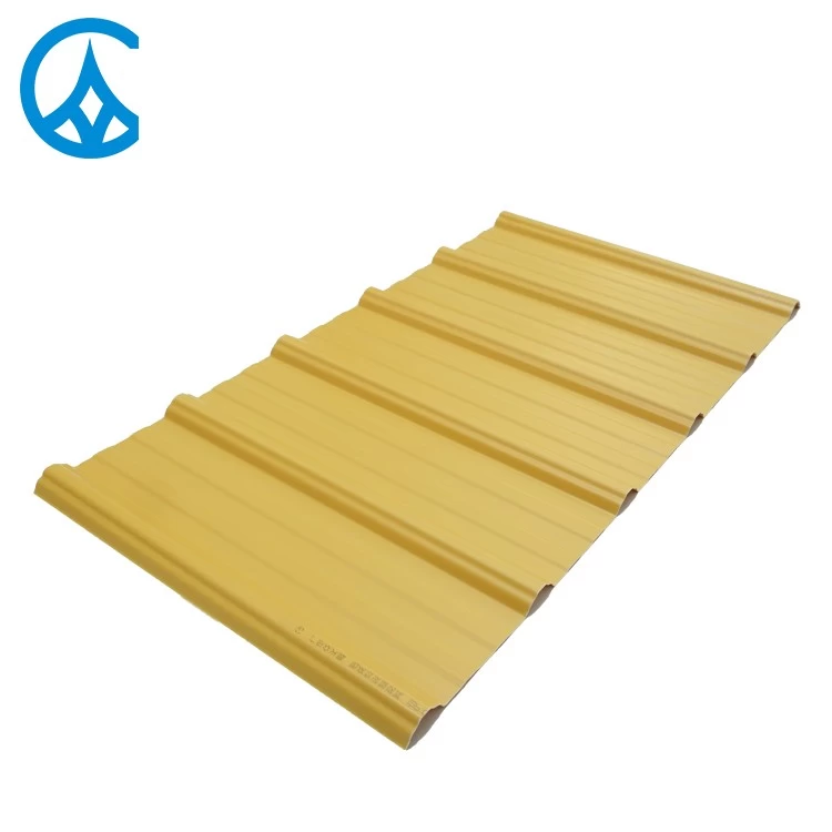 China new style PVC plastic roofing sheet with 10 years warranty