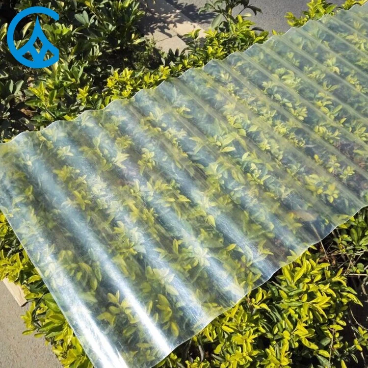 ZXC China supplier Good price corrugated polycarbonate roof sheet  for greenhouse plastic roofing sheets