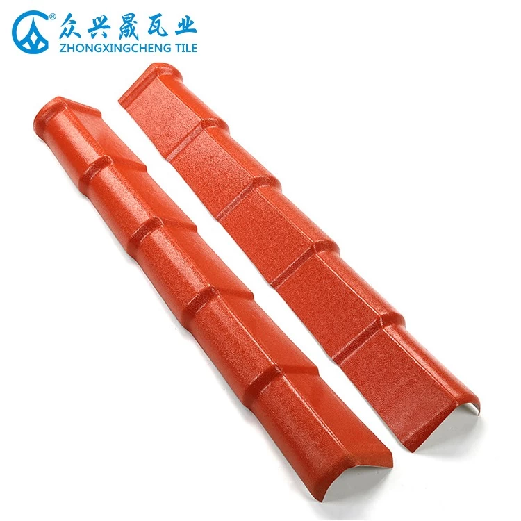 ZXC Left / Right Eave Sealing Roof Tile - Spanish style ASA roof tile accessories