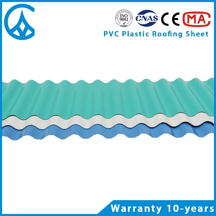 ZXC Popular style APVC plastic roofing sheet with 10 years warranty