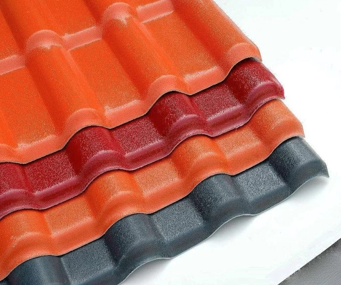 Spanish style plastic roof tile / pvc plastic roof tile / asa synthetic resin roof tile 1 buyer
