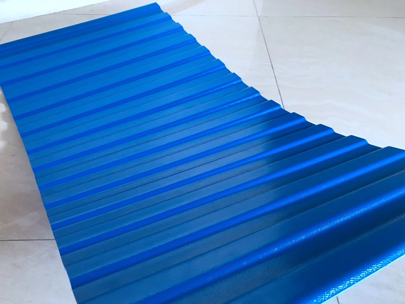 ZXC Unbreakable corrugated ASA-PVC plastic roof wall sheet with accessories