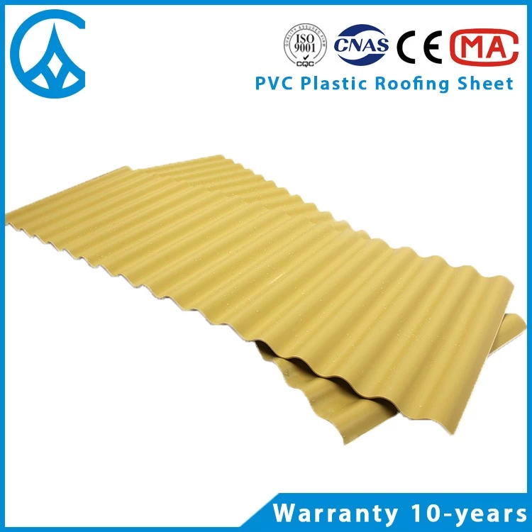 ZXC Anti-corrosion composite plastic pvc roof tile