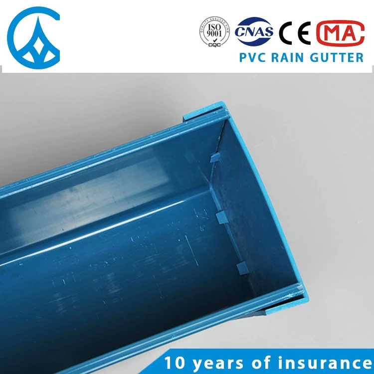 ZXC Cheap price anti-corrosion roofing plastic rain water gutter