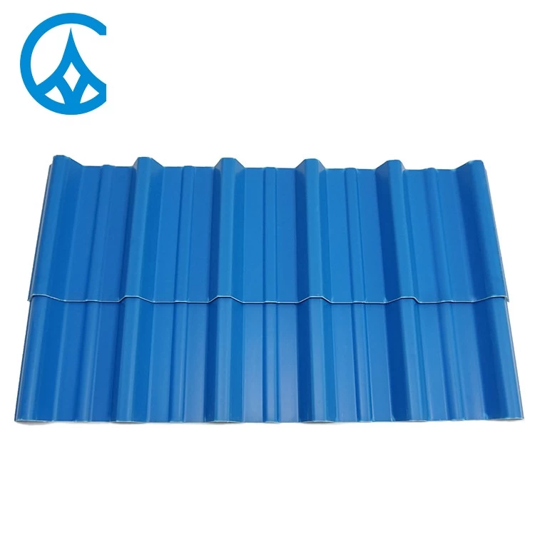 Le fabricant ZXC Chine fournit directement un matériau de toiture en PVC léger