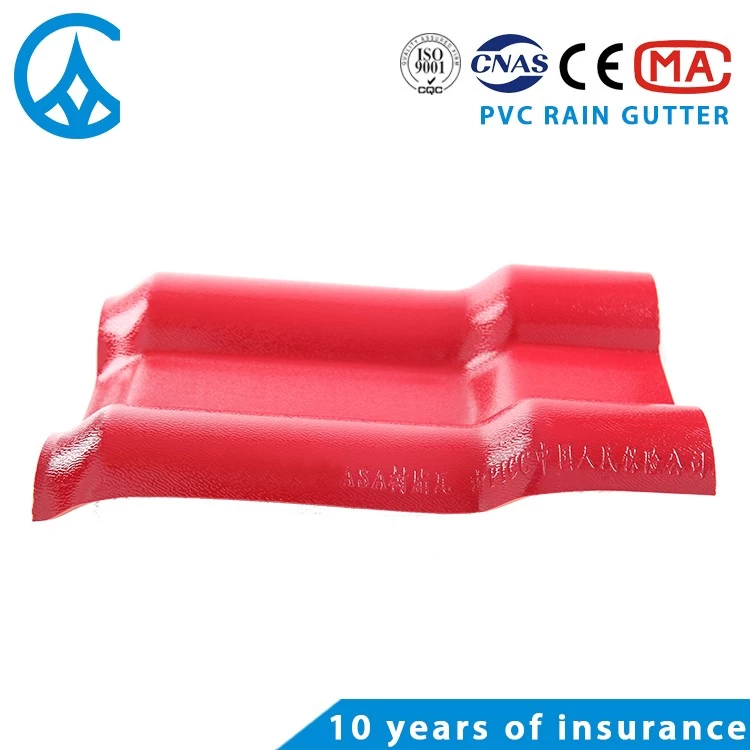 ZXC Chinese excellent self-cleaning performance synthetic resin roofing tile