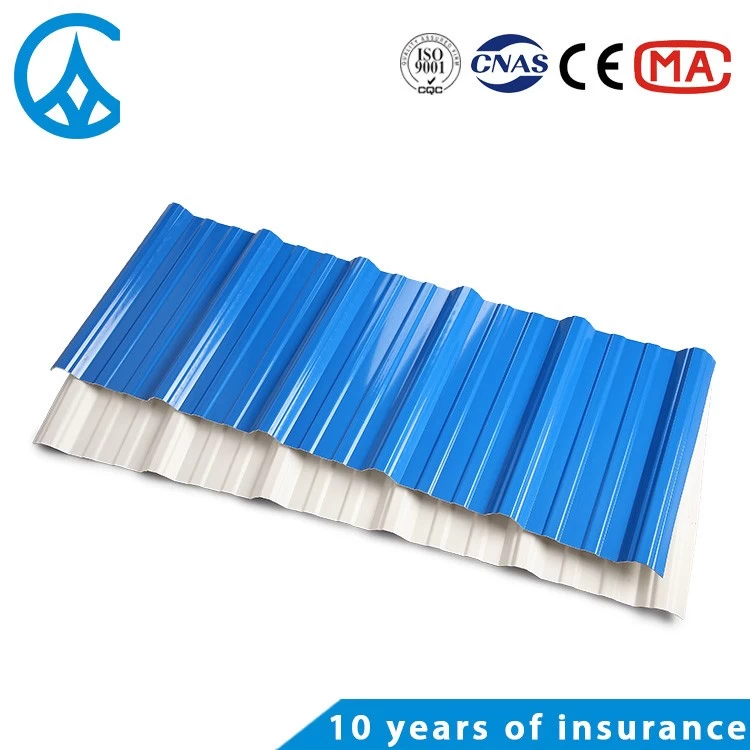 ZXC Color-lasting ASA resin surface plastic sheet APVC roof tile